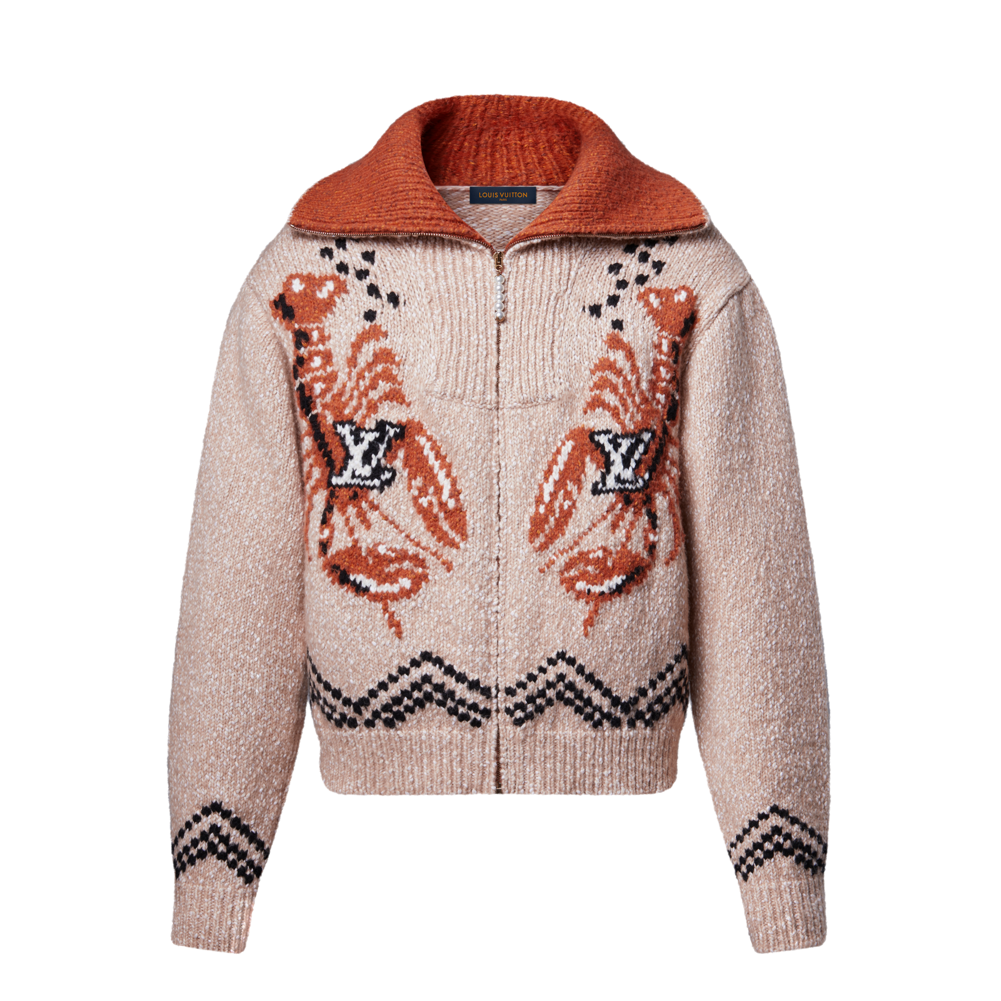 Zippered Knitted Blouson - Ready-to-Wear | LOUIS VUITTON